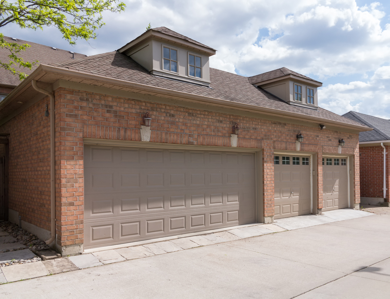 Garage maison.