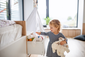 Chambre d'enfant aménagé
