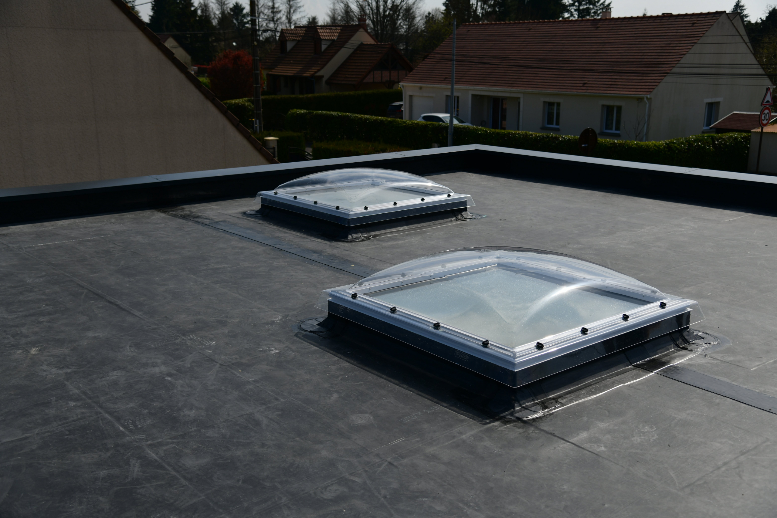 Travaux d'étanchéité de toiture-terrasse dans la ville de Caen